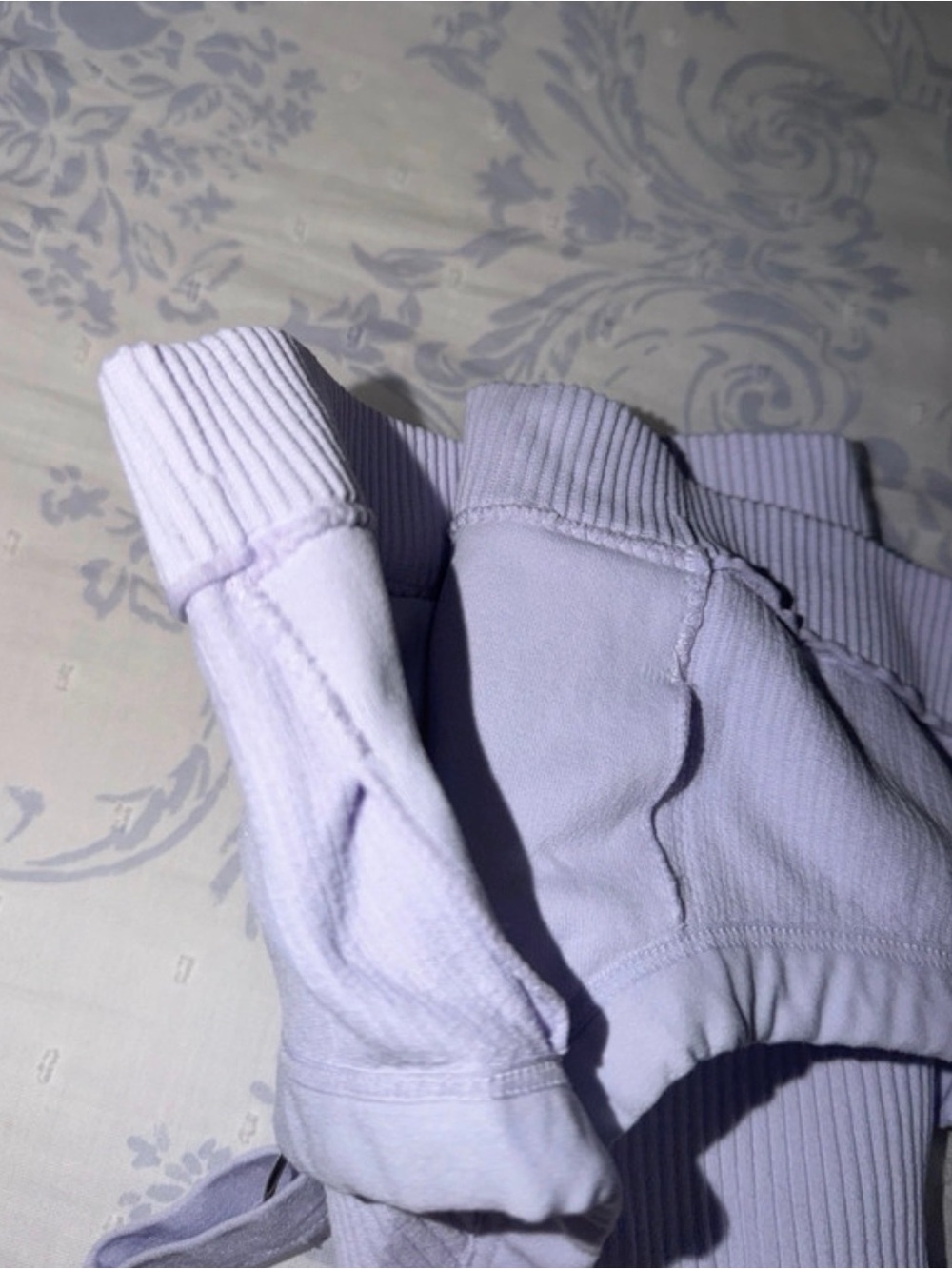 Snoopy Lilac Ribbed Set - Picture 6 of 6